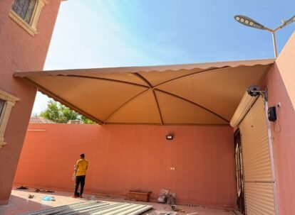 مظلات سيارات بالرياض